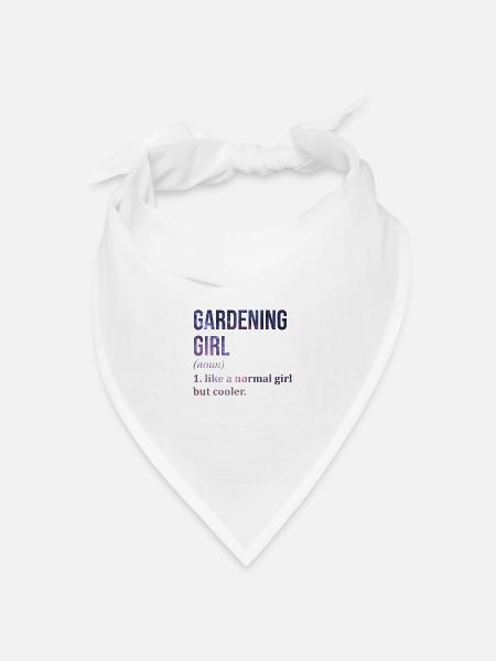 Gärtner Gärtner Gärtner - Bandana Dreieckstuch - Weiß
