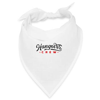 hangover crew - Bandana Dreieckstuch - Weiß - Vorne