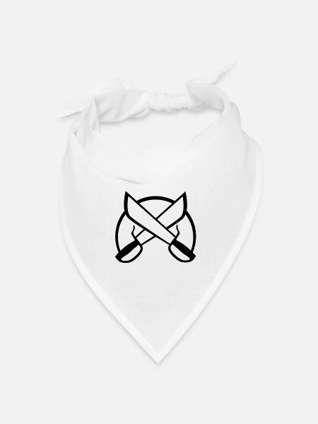 Wing Chun 1 - Bandana Dreieckstuch - Weiß