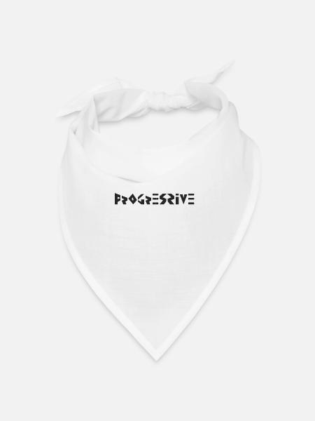 Progressive - Bandana Dreieckstuch - Weiß