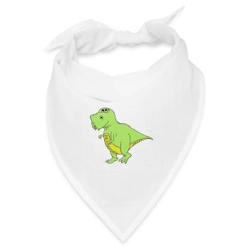 Trex - Bandana Dreieckstuch - Weiß - Vorne