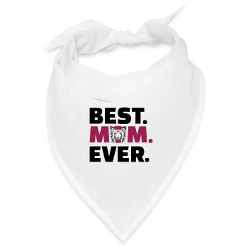 Chinese Crested - Bandana Dreieckstuch - Weiß - Vorne