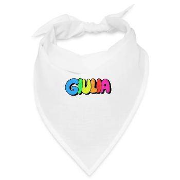 Giulia - Bandana Dreieckstuch - Weiß - Vorne