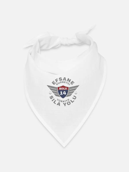 Bolu - Bandana Dreieckstuch - Weiß