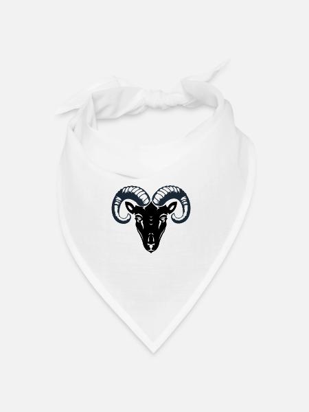 widder - Bandana Dreieckstuch - Weiß