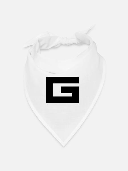 G - Bandana Dreieckstuch - Weiß