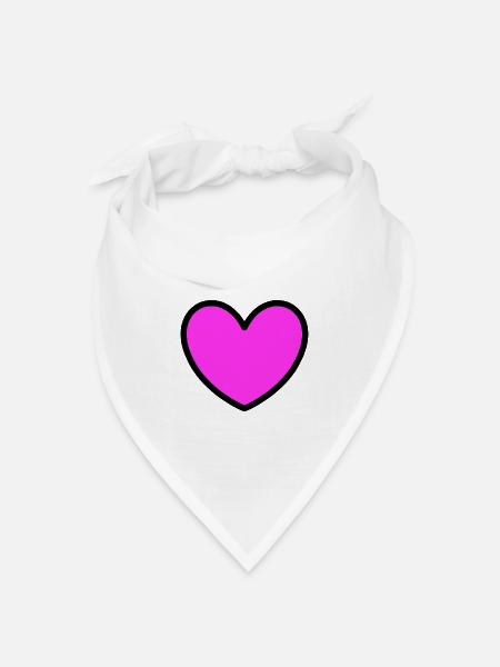 Muttertags Geschenk Mutter Muttertag Geschenkidee - Bandana Dreieckstuch - Weiß