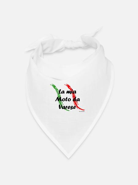 la_mia_moto_varese - Bandana Dreieckstuch - Weiß