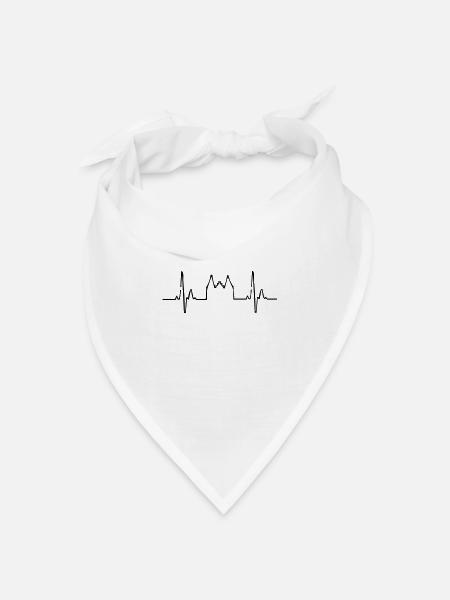 2541614 14150662 luebeck - Bandana Dreieckstuch - Weiß