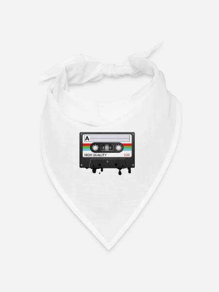 K7 cool - Bandana Dreieckstuch - Weiß