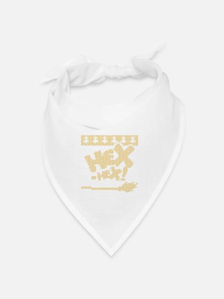 Bibi Blocksberg Ugly Sweater Design Hex Hex! - Bandana Dreieckstuch - Weiß