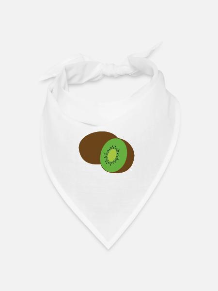 kiwi - Bandana Dreieckstuch - Weiß
