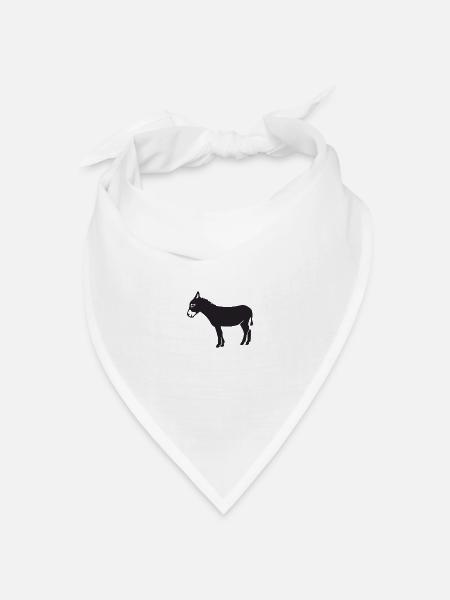 ESEL - Bandana Dreieckstuch - Weiß