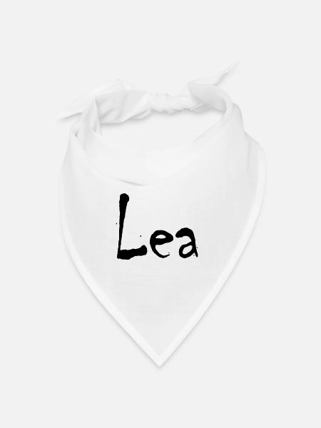 lea - Bandana Dreieckstuch - Weiß