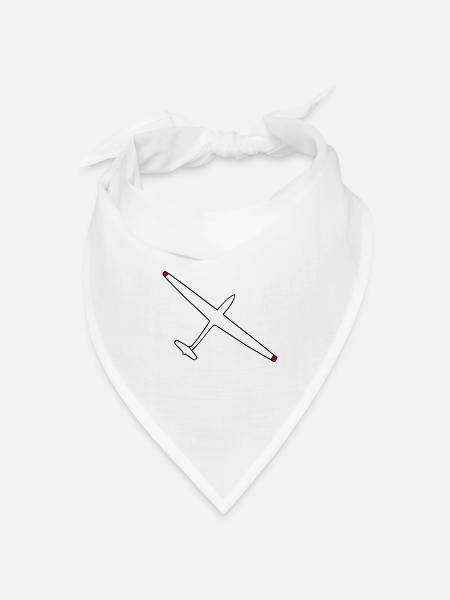 glider - Bandana Dreieckstuch - Weiß