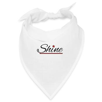Shine - Bandana Dreieckstuch - Weiß - Vorne