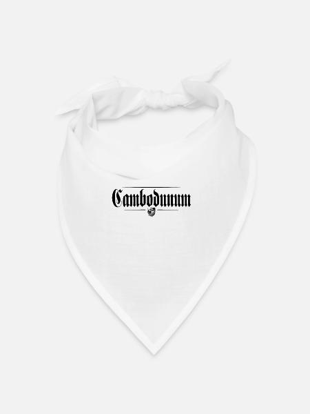 Cambodunum - Bandana Dreieckstuch - Weiß