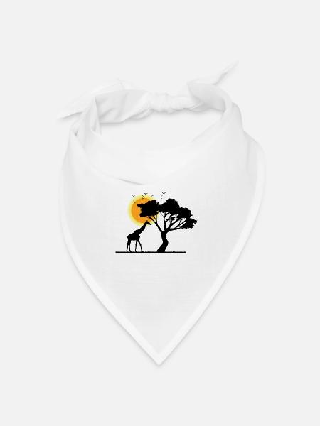 Safari Zoo AnimaSafari Zoo - Bandana Dreieckstuch - Weiß