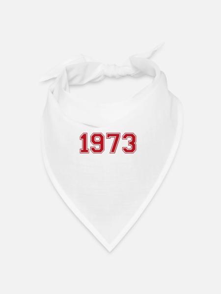 1973 - Bandana Dreieckstuch - Weiß