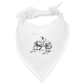 Star (Outline) // Illustration - Bandana Dreieckstuch - Weiß - Vorne