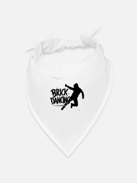 Stoppt die Riot und tanzt - Bandana Dreieckstuch - Weiß