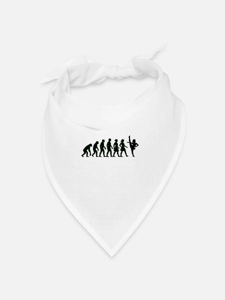 EVOLUTION SOLO MARICHEN solomariechen gardetanz - Bandana Dreieckstuch - Weiß