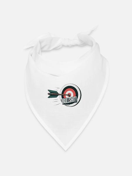 PFEIL UND BOGEN - Bandana Dreieckstuch - Weiß