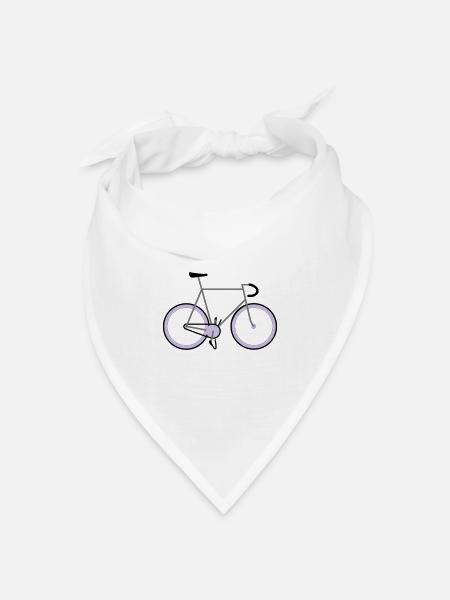 Fixie - Bandana Dreieckstuch - Weiß
