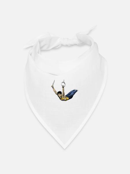 Ringeturnen - Bandana Dreieckstuch - Weiß
