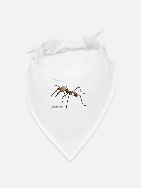 Ameisensoldat - Bandana Dreieckstuch - Weiß