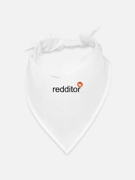 redditor - Bandana Dreieckstuch - Weiß