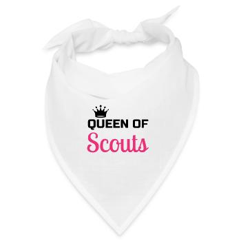 Scout / Scouting / Pfadfinder / Pfadfinderin - Bandana Dreieckstuch - Weiß - Vorne