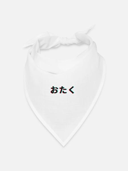 Otaku, Japan - Bandana Dreieckstuch - Weiß