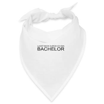 Bachelor - Bandana Dreieckstuch - Weiß - Vorne