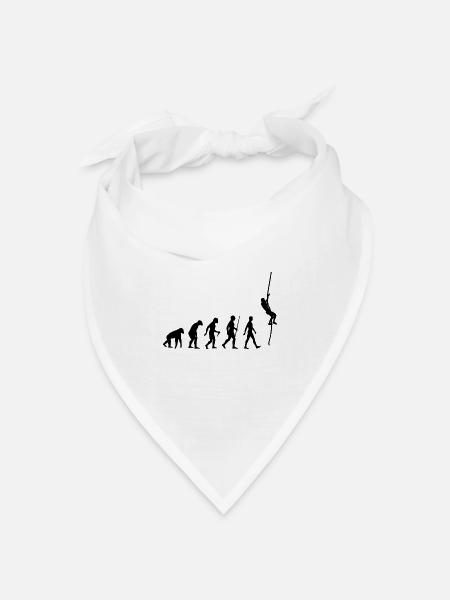 Eskalieren - Bandana Dreieckstuch - Weiß