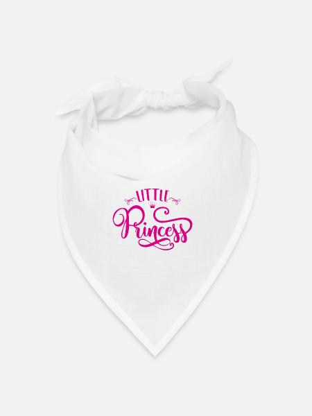 Little Princess - Bandana Dreieckstuch - Weiß