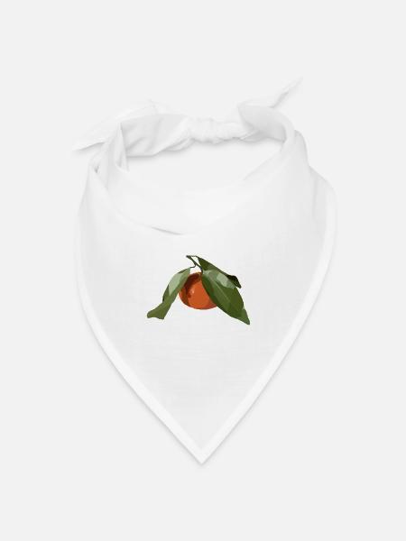 Clementine - Bandana Dreieckstuch - Weiß