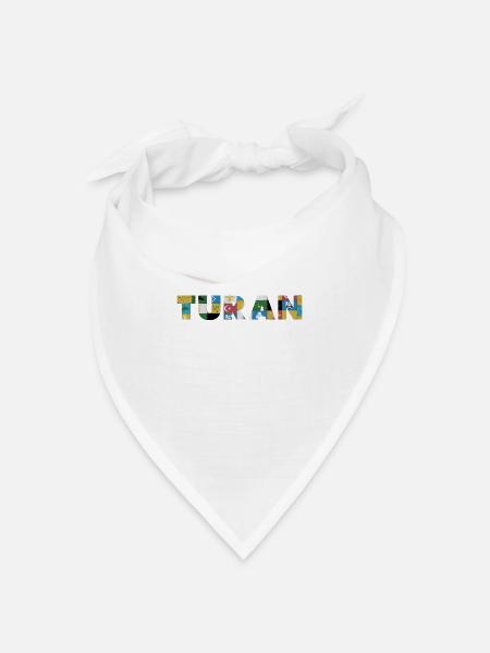 Turan - Bandana Dreieckstuch - Weiß