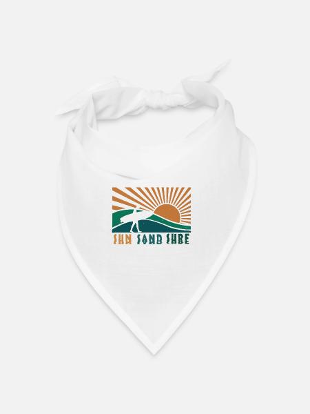 SUN SAND SURF 2 - Bandana Dreieckstuch - Weiß