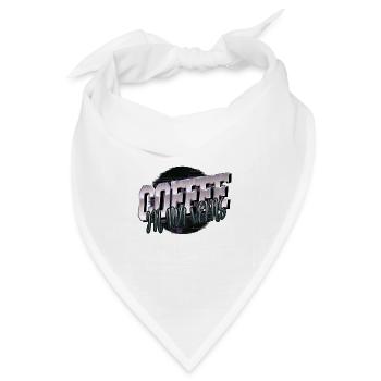 milk present awesome drinking funny sayings tired - Bandana Dreieckstuch - Weiß - Vorne