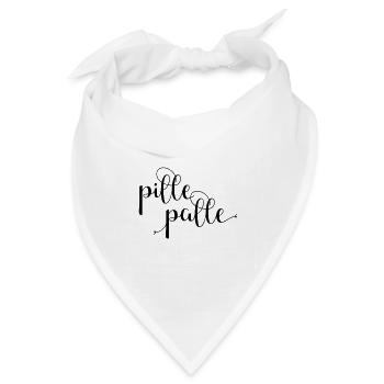 pille palle - Bandana Dreieckstuch - Weiß - Vorne