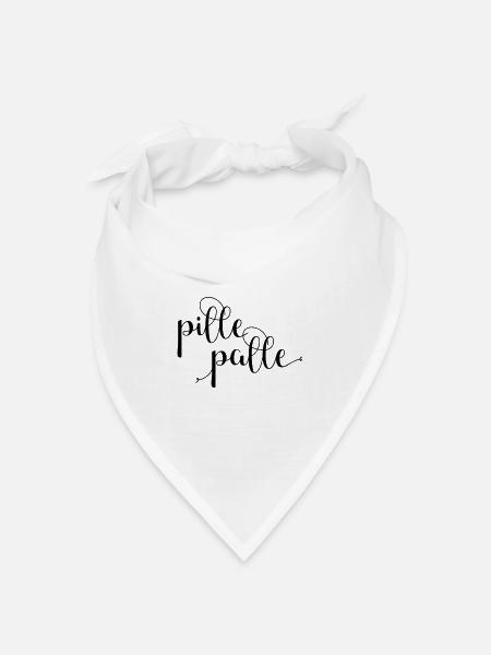 pille palle - Bandana Dreieckstuch - Weiß