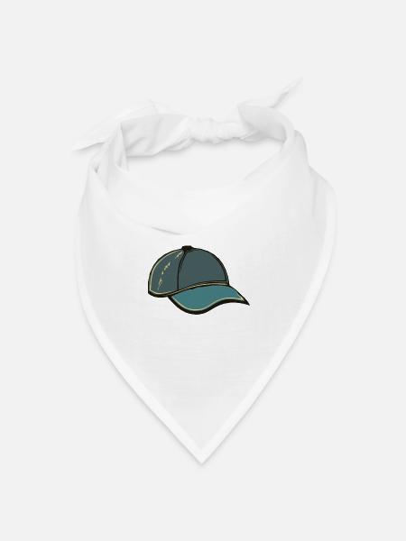 Tucker-Kappe 13 A - Bandana Dreieckstuch - Weiß