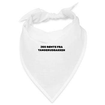 Ich bin vom Tangerud Hill geflohen - Bandana Dreieckstuch - Weiß - Vorne