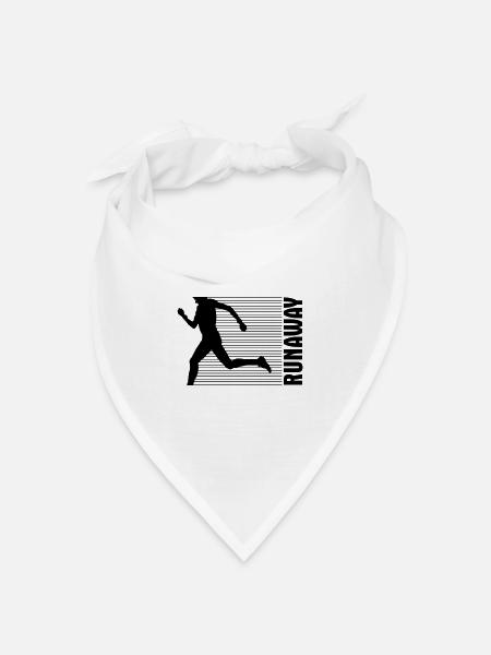 Runaway - Bandana Dreieckstuch - Weiß