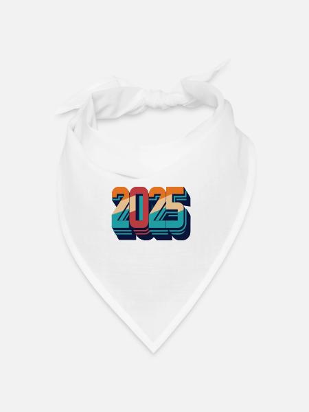 2025 - Bandana Dreieckstuch - Weiß