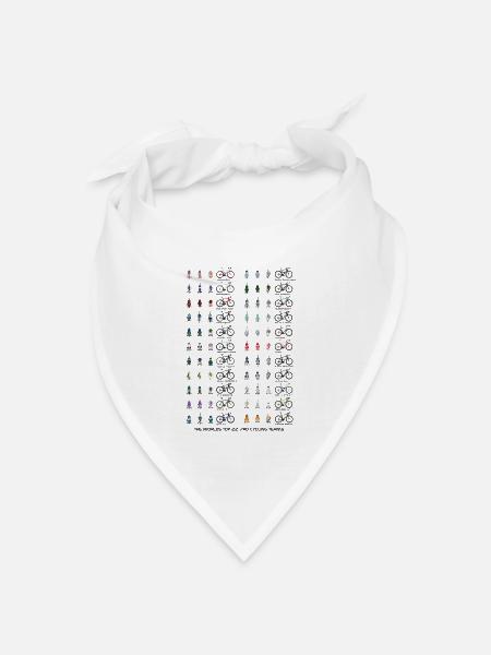 Pro Cycling Teams - Bandana Dreieckstuch - Weiß