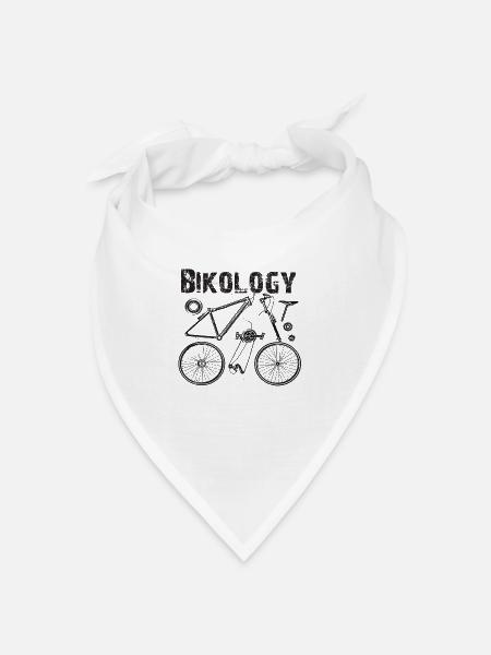 Bikology - Bandana Dreieckstuch - Weiß