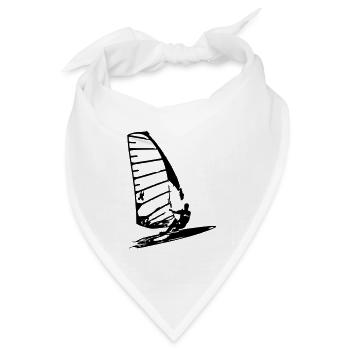 PlancheCà 4 Sail - Bandana Dreieckstuch - Weiß - Vorne