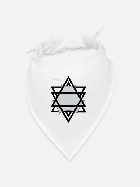Starshield - Bandana Dreieckstuch - Weiß
